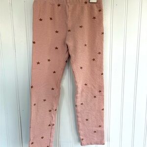 Rylee + Cru Spongy Knit Star Leggings